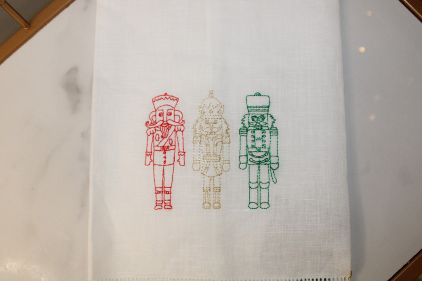 Nutcracker Trio Tea Towel