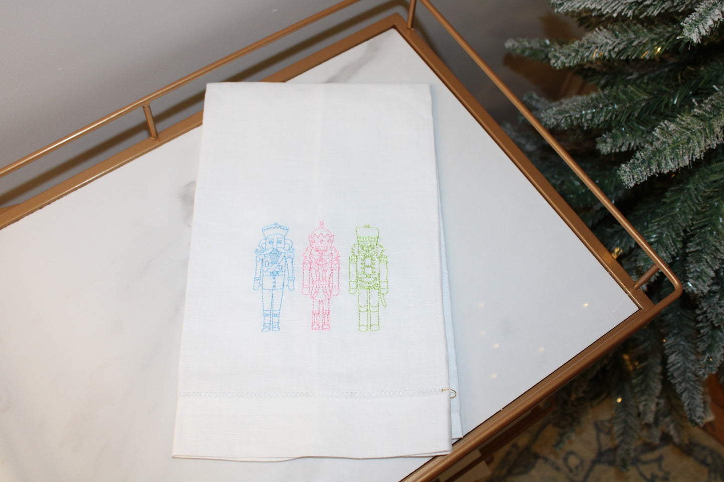 Nutcracker Trio Tea Towel