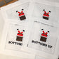 Bottoms Up Santa Cocktail Napkin Set