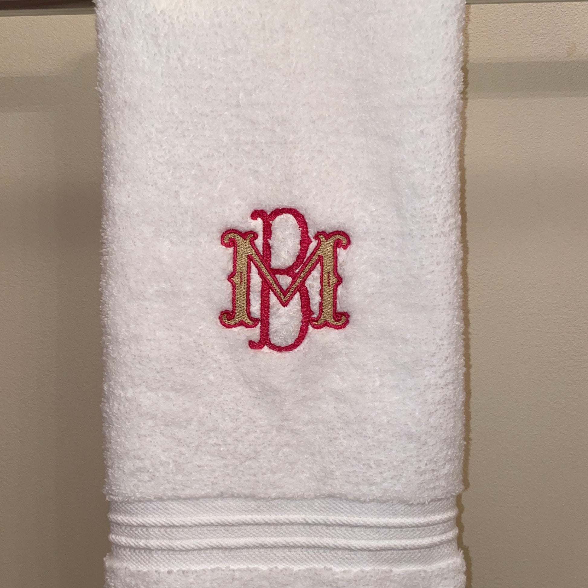 Monogrammed Hand Towel