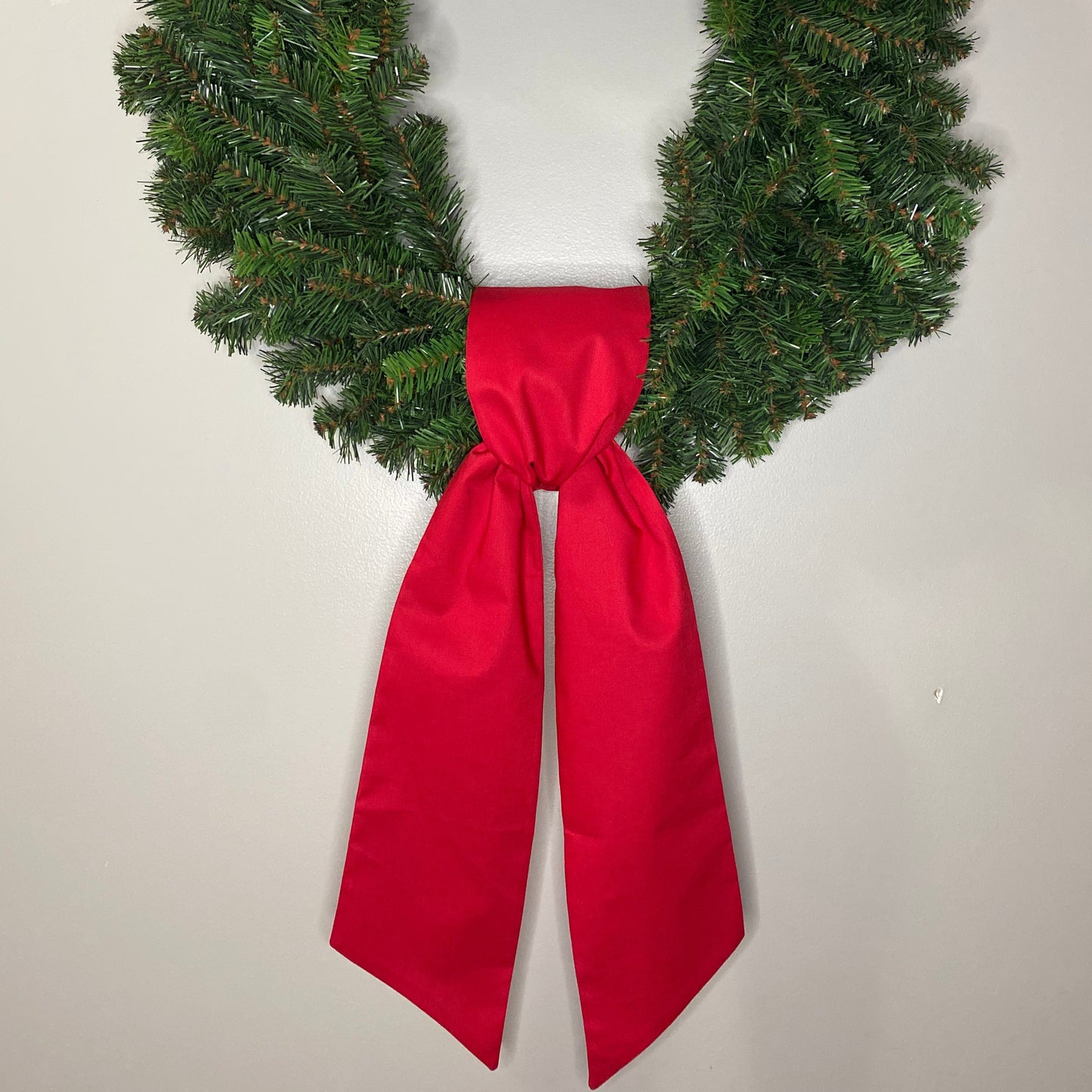 Holiday Wreath Sash