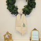 Holiday Wreath Sash