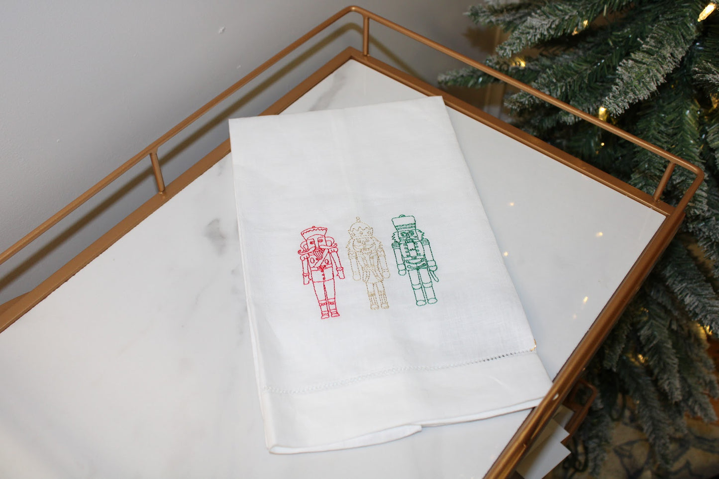 Nutcracker Trio Tea Towel