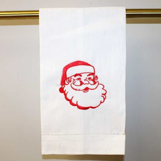 Retro Santa Tea Towel