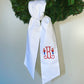 Holiday Wreath Sash